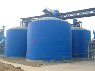 雷鸣镇水泥钢板库改造