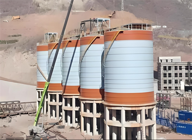 雷鸣镇高架钢板仓